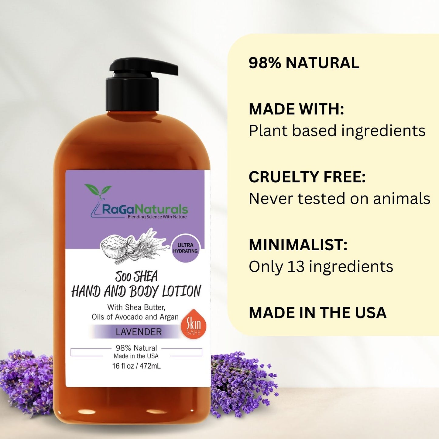 Lavender Hand and Body Lotion - 16fl oz