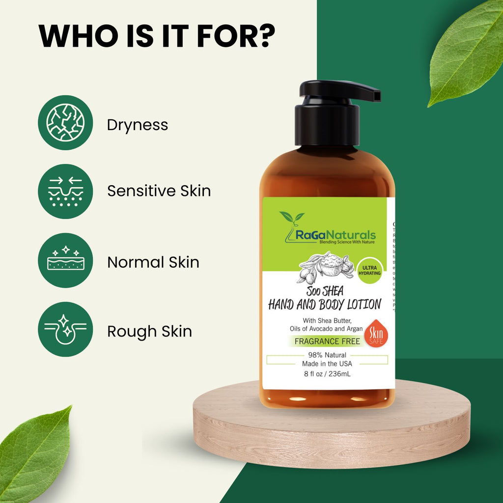 Fragrance Free Hand and Body Lotion - 8 Fl Oz