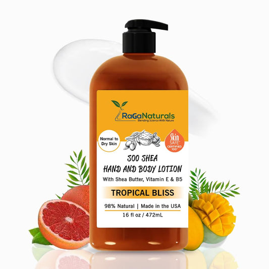 Tropical Hand and Body Lotion - 16 Fl Oz