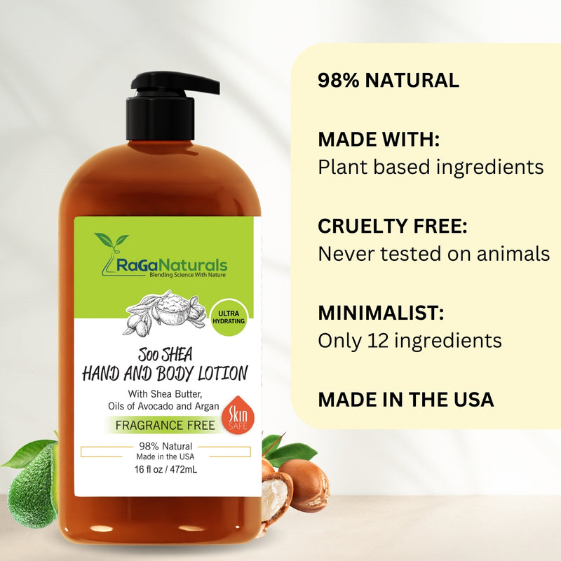 Pure Bliss Fragrance-Free Hand & Body Lotion | Natural & Organic