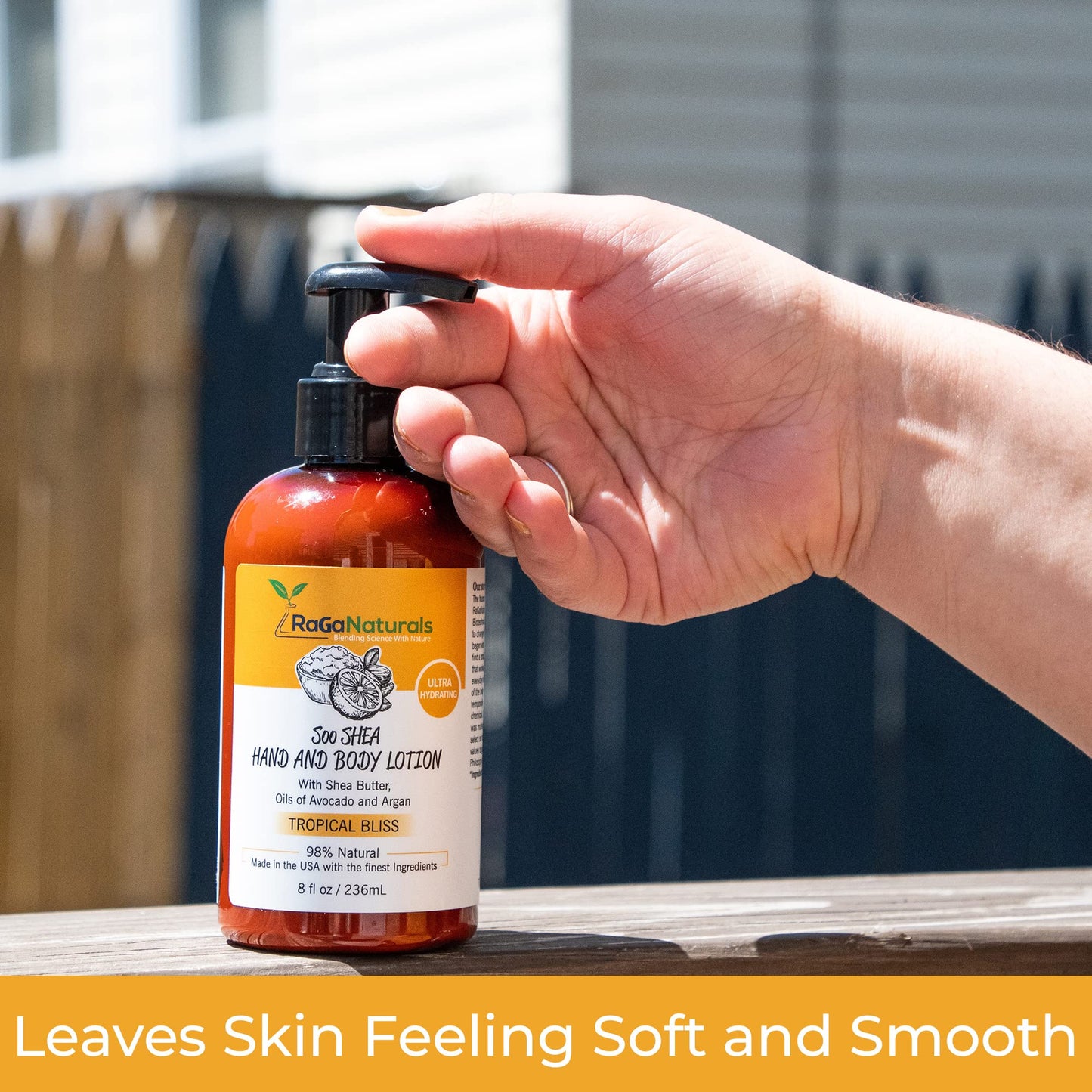 Tropical Hand and Body Lotion – RaGaNaturals