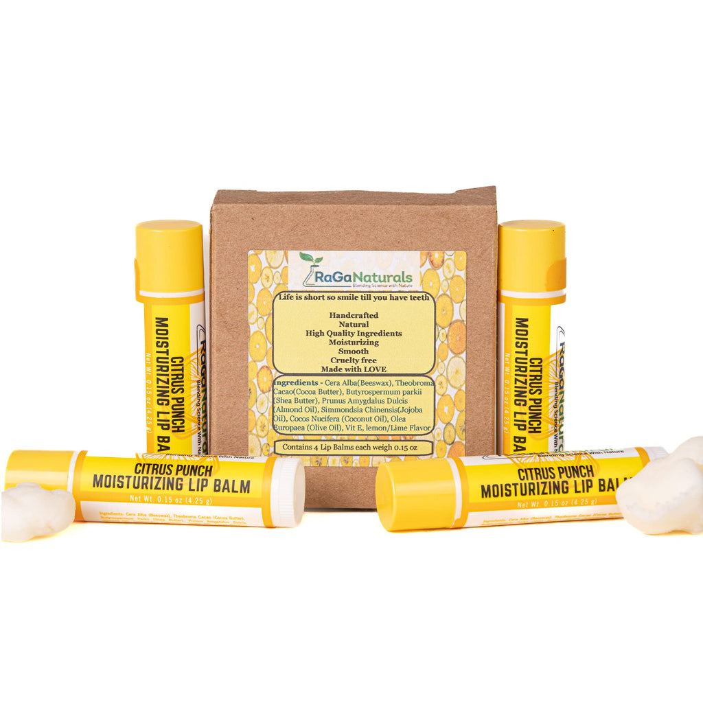 Lemon Moisturizing Lip Balm - 1 Tube